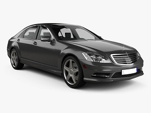 Floor Mats Velour For Mercedes S Class L W221 Black New