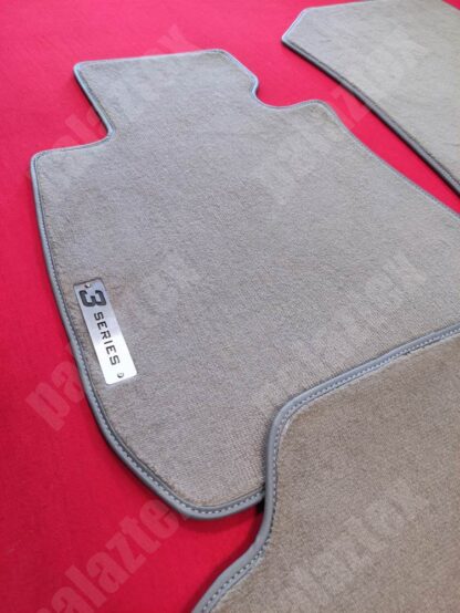 bmw e90 velour grey carpet floor mats with logo