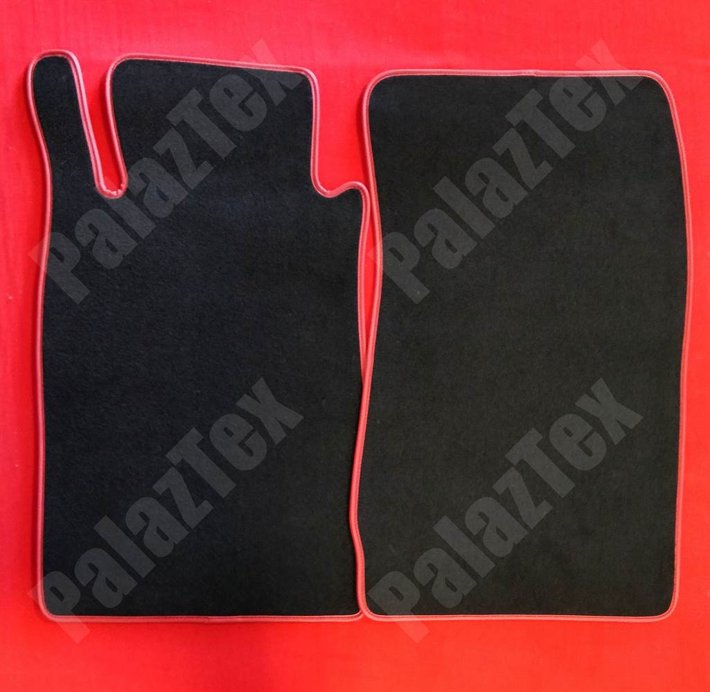 Free-Motor802 Nylon Floor Mats – Fits 2005-2010 Mercedes Benz SLK, 2PC Front Set, Black