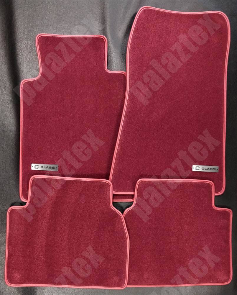 Mercedes 190E Floor Mats 20 Color Metal Logo Options Mercedes 190E Floor Mats 20 Color Metal Logo Options