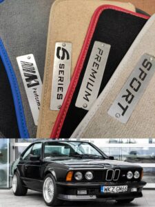 Bmw 6 Series E24 Velour Carpet Floor Mats 1976-1989
