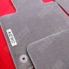 volvo xc90 gray fitted velour mat with xc90 logo