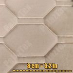 suede beige cromo patterned quilted automotive upholstery fabric