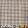 beige houndstooth automotive upholstery seat fabric