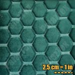 suede green honeycomb patterned quilted automotive upholstery fabric