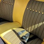yellow chevrolet houndstooth fabric