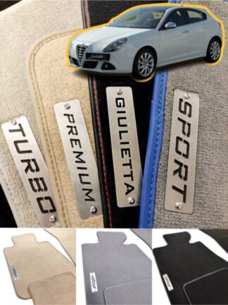 alfa romeo giulietta velour carpet car floor mats