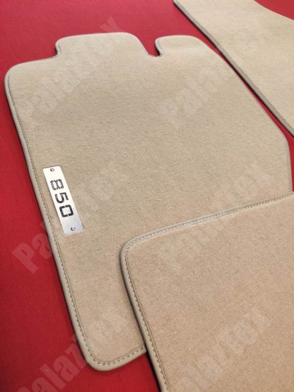 volvo 850 beige carpet mats with logo