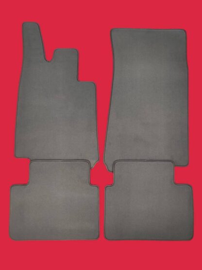 bmw e21 dark gray velour floor mat set