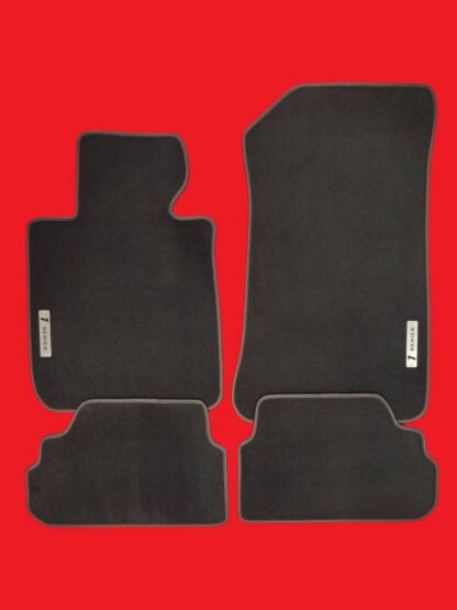 bmw 1 series e88 convertible oem fit velour floor mat set