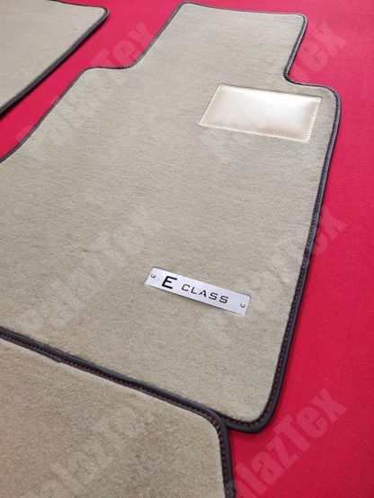 mercedes w124 convertible carpet mats with logo