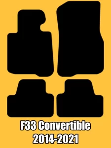 bmw 4 series f33 convertible floor mat pattern