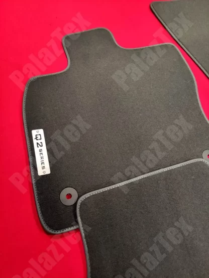audi q2 carpet floor mats with q2 logo