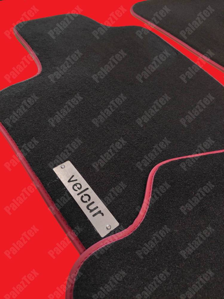thumbnail image 2 of Carpeti Waterproof Velour Front Floor Mats For Jeep Grand Cherokee 2011-2020 – Black 2pc 2 of 4