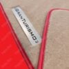 maserati granturismo m145 beige carpet mats with logo