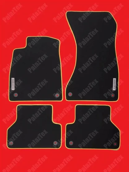 audi a4 2020 b9 custom made velour floor mat set