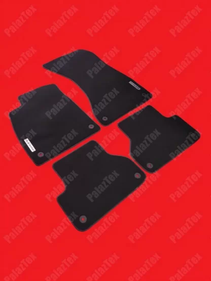 audi a4 b9 2016-2024 velour floor mat set