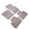 jaguar xf x260 2016 2017 gray velour floor mat set with logo