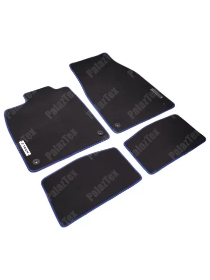 audi e-tron gt oem velour car mats