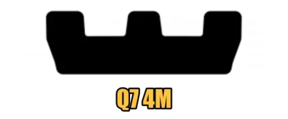 audi q7 third row floor mat