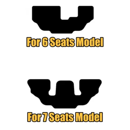 x7 third row floor mat