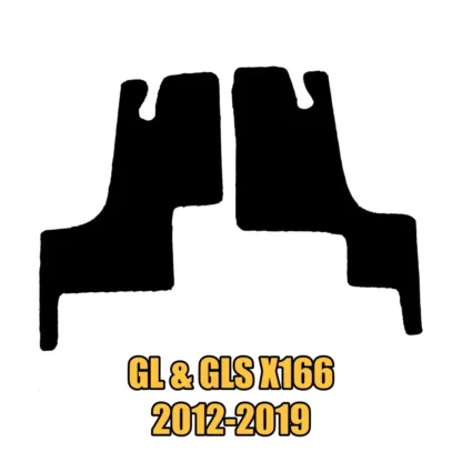 Mercedes x166 3 third row floor mats