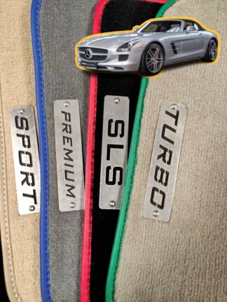 mercedes sls r197 velour floor mats