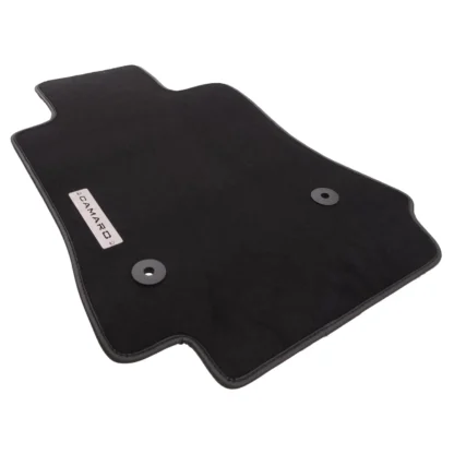 chevrolet camaro 2021 velour floor mats with logo