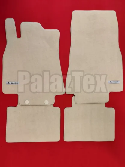 mercedes a class beige w169 velour floor mats
