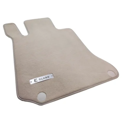 mercedes e coupe w207 beige carpet floor mats