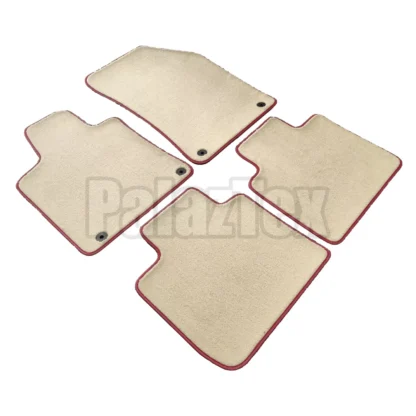 beige 4 piece ds9 light beige carpet floor mats