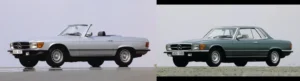 mercedes r107 coupe-convertible
