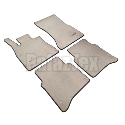 2020-2026 mercedes s class w223 light beige velour floor mats