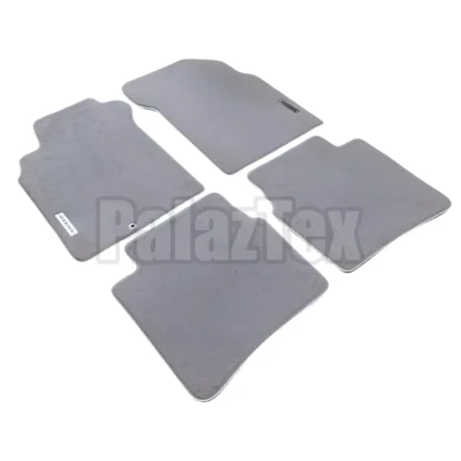 gray nissan maxima floor mats, gray velour carpet and 4 pieces