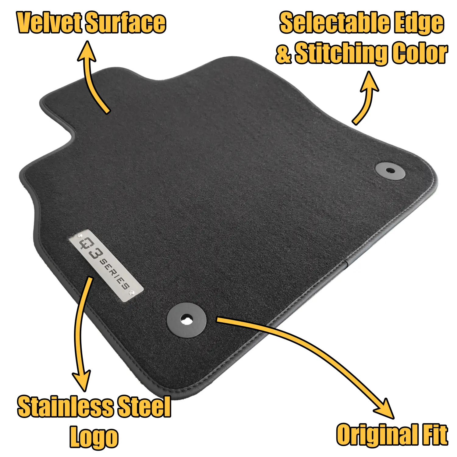 features of audi q3 floor mat