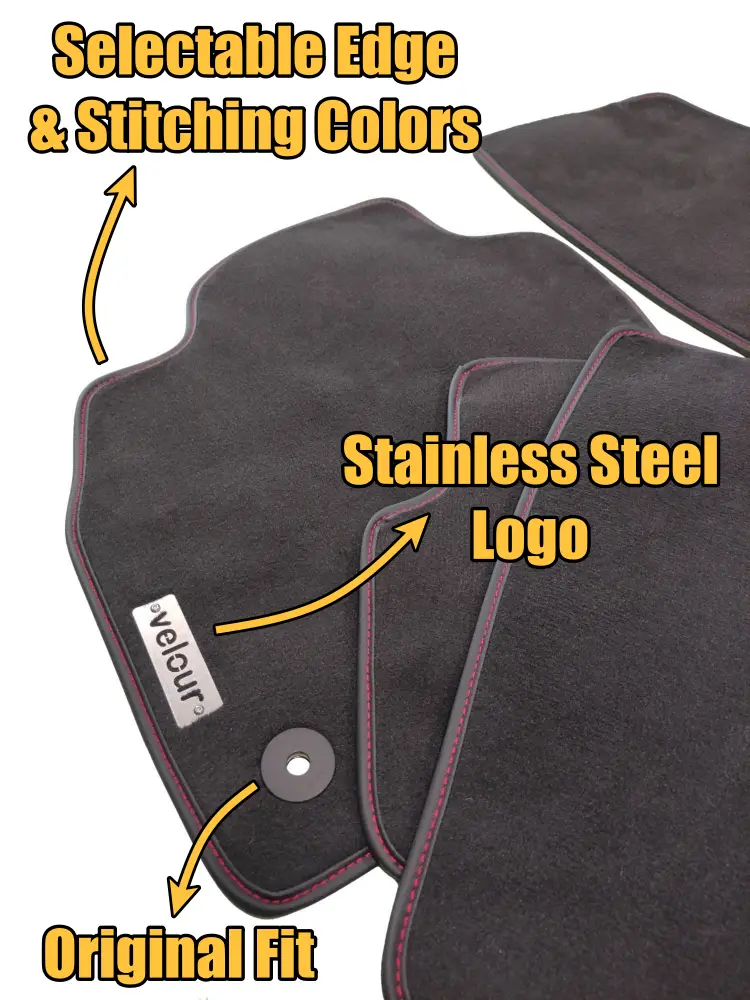 features of audi a1 velour mat