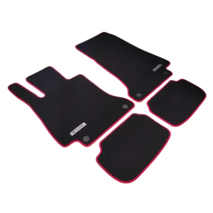 mercedes e coupe convertible 2017-2023 black velour floor mats