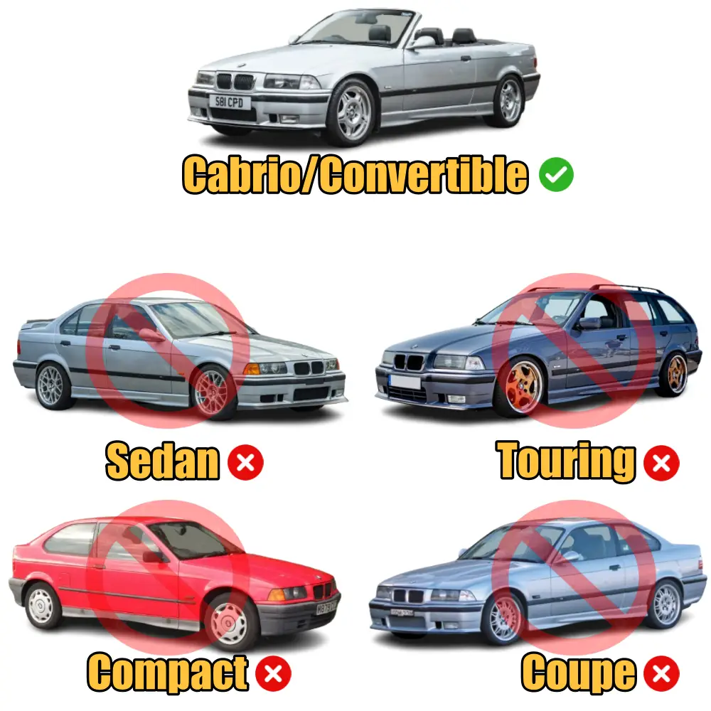 e36 convertible floor mats compatibility