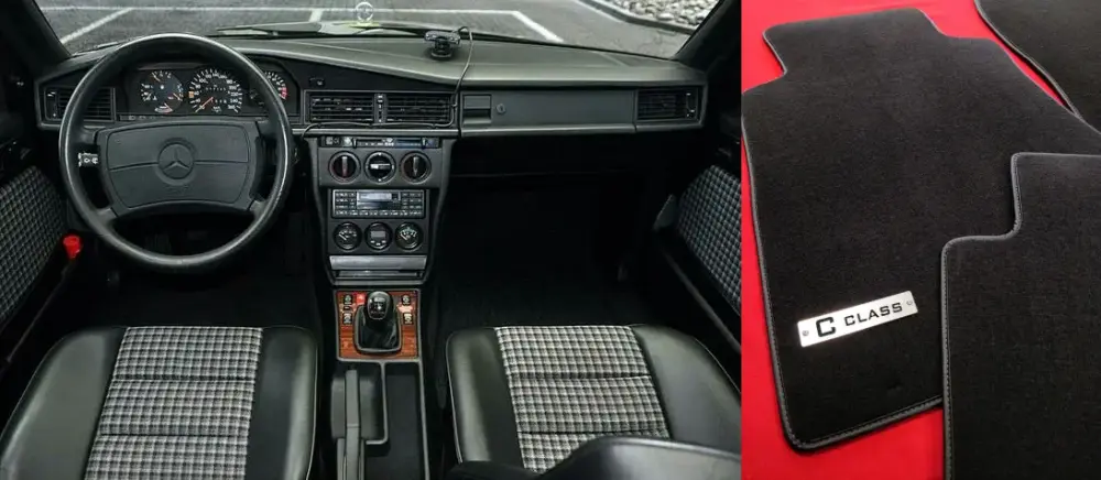 mercedes w201 190e floor mats idea