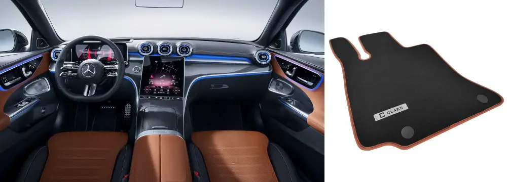 mercedes w206 floor mats idea