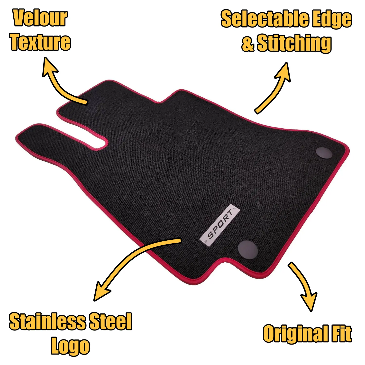 velour mercedes amg gt floor mats