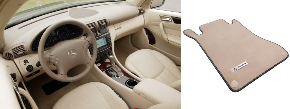 velour mercedes w203 floor mats idea