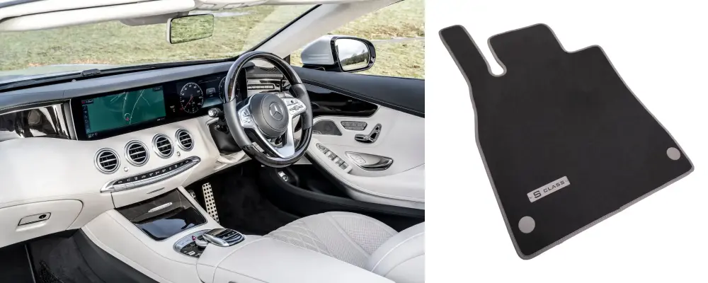 mercedes s coupe cabrio floor mats idea