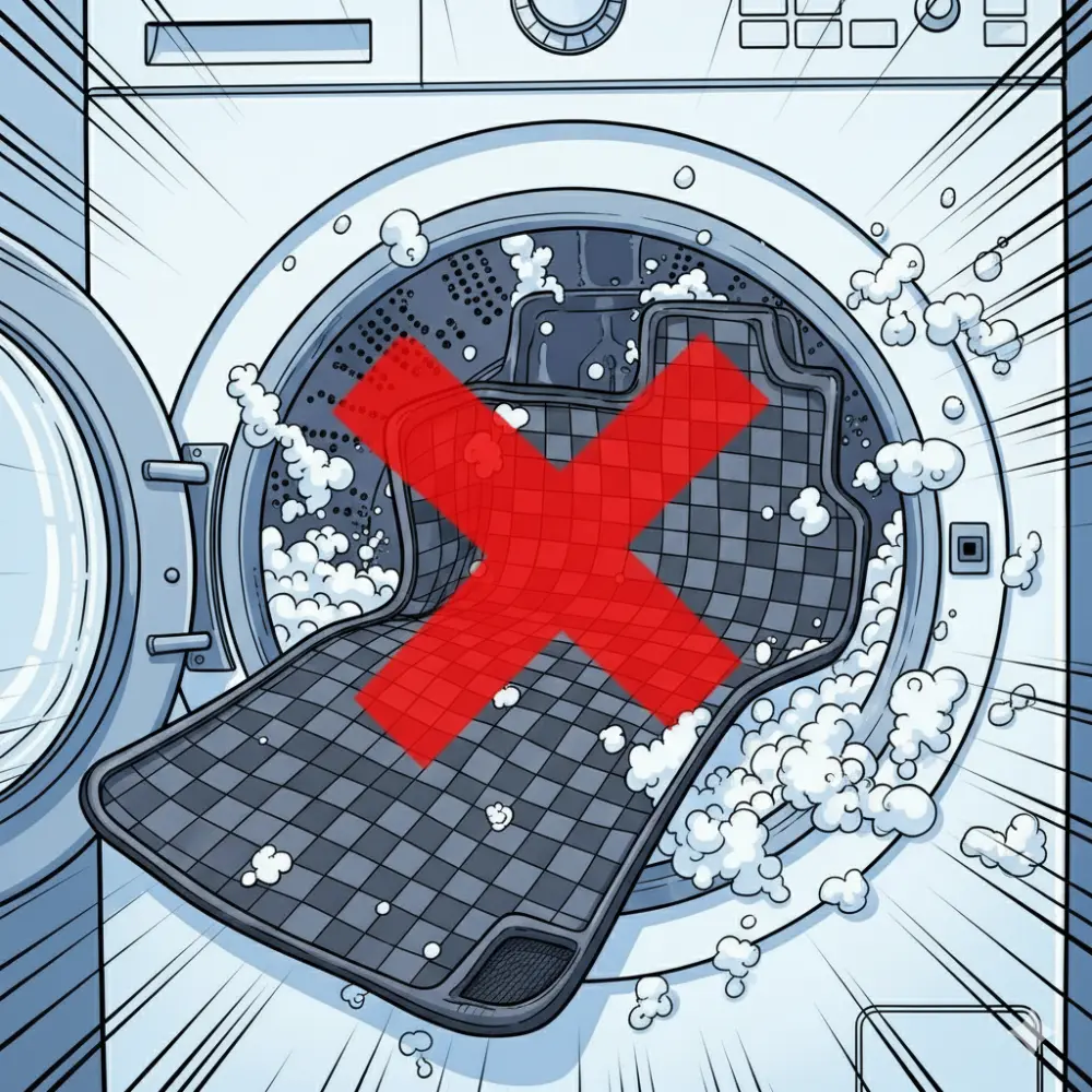 washing car carpet floor mats in washing machine