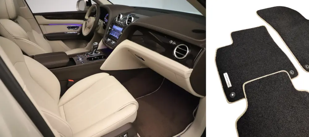 bentley bentayga interior accessory floor mats