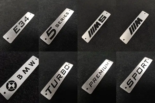 bmw e34 floor mat logo