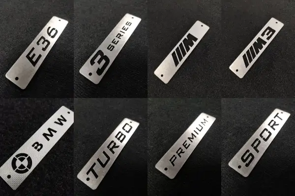 bmw e36 floor mat logos
