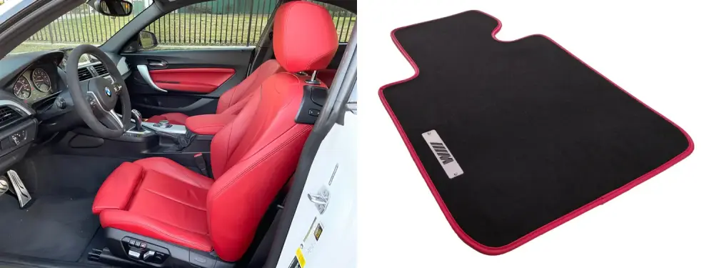 bmw f22 f23 interior floor mats