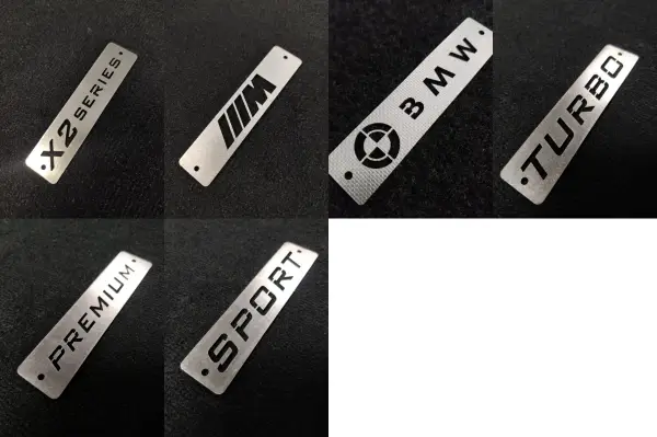 bmw x2 floor mat logos