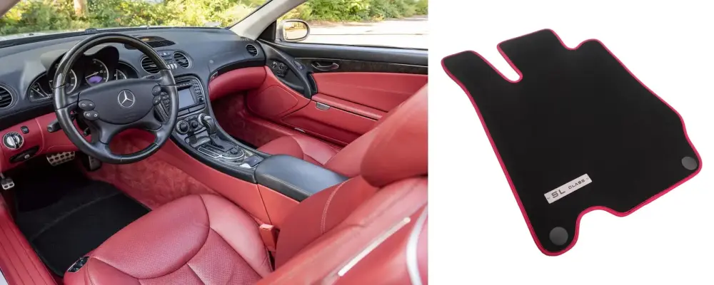 mercedes sl r230 floor mats suggestion